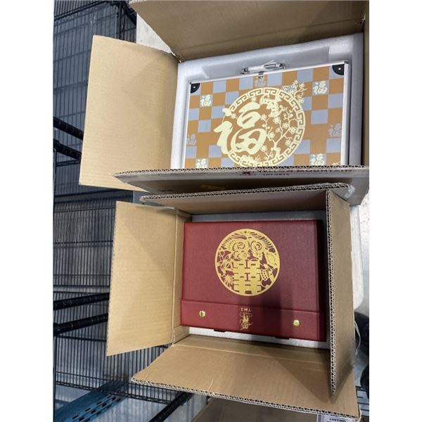 2 NEW YELLOW MOUNTAIN IMPORTS MAHJONG SETS