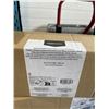 Image 4 : 2 NEW SHOWER RODS (ONE BRONZE, ONE BLACK) WITH 3 BLUE SHOWER CURTAINS