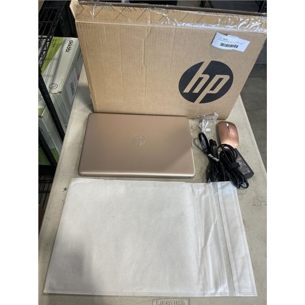 HP STREAM ROSE GOLD  14 LAPTOP, 14 INCH DISPLAY, INTEL CELERON WINDOWS 11 IN S MODE