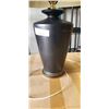 Image 3 : PAIR OF BLACK CERAMIC TABLE LAMPS