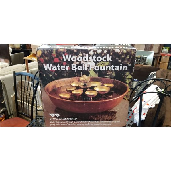 WOODSTOCK WATER BELL FOUNTAIN