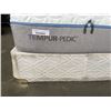 Image 4 : KING SIZE TEMPER PEDIC MATTRESS W/ SPLIT BOX SPRING