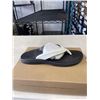 Image 4 : NEW OLUKAI OHANA WHITE / BLACK  WOMENS SIZE 8