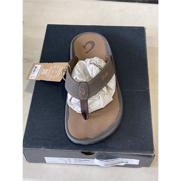 NEW OLUKAI OHANA DARK JAVA / RAY MENS SIZE 11