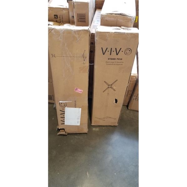 2 VIVO FLOOR TV STANDS