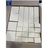 Image 1 : NEW CASE OF 100 ASSORTED SIZE KRAFT JEWELLERY BOXES