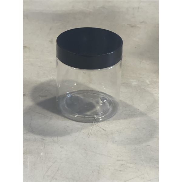 2 NEW 48PC 4OZ PLASTIC JARS WITH LIDS