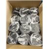 Image 2 : 2 NEW 48PC 4OZ PLASTIC JARS WITH LIDS