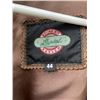 Image 4 : MENS SIZE 44 BROWN SUEDE JACKET