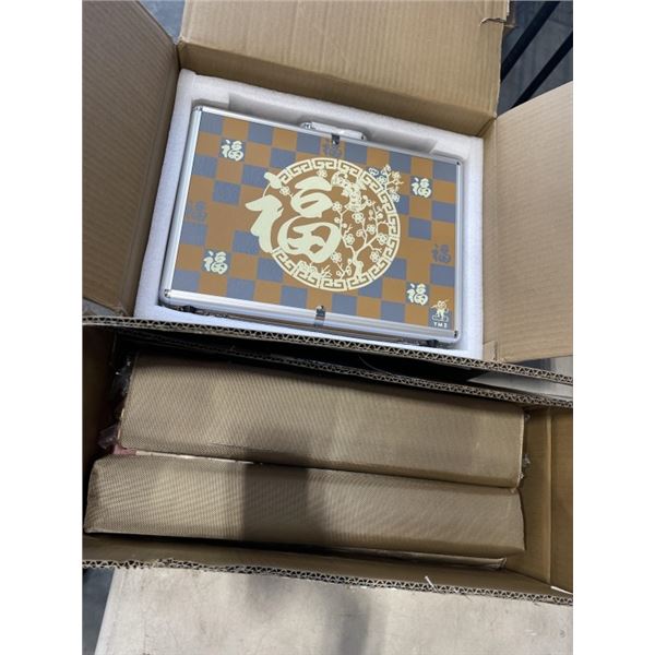 2 NEW YELLOW MOUNTAIN IMPORTS MAHJONG SETS
