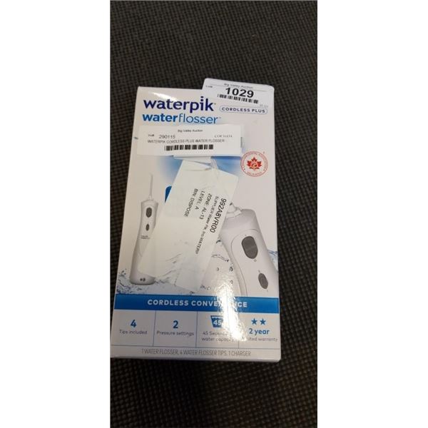 WATERPIK CORDLESS PLUS WATER FLOSSER - TESTED WORKING