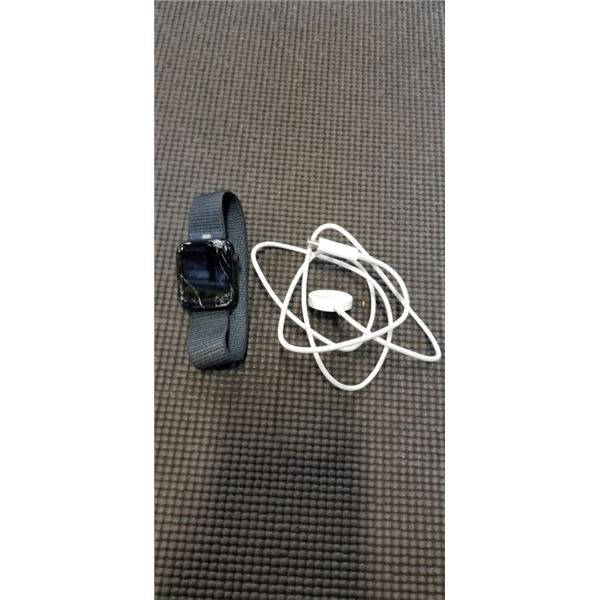 APPLE WATCH SE (GPS + CELLULAR) 44MM MIDNIGHT ALUMINIUM CASE W/ INK SPORT LOO - TESTED WORKING, RETA