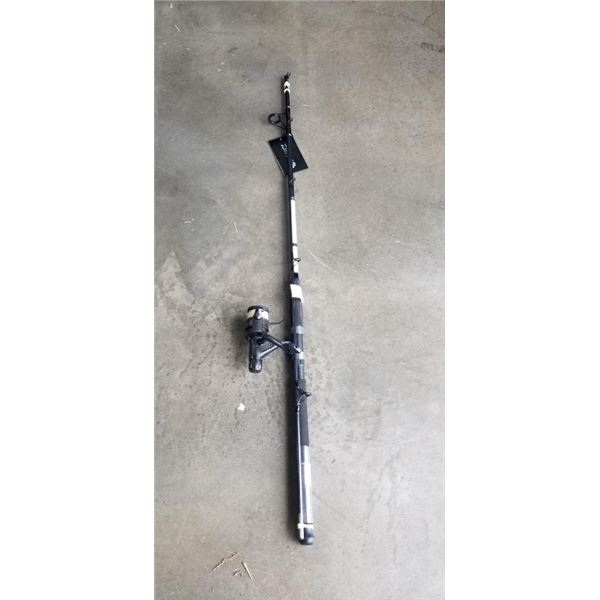 NEW DWAVE 8FT SPIN CAST ROD AND REEL