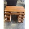 Image 3 : VINTAGE SOLID WOOD DESK W/ CHAIR