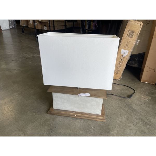 MODERN RECTANGLER TABLE LAMP