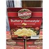 Image 2 : 3 NEW PACKS OF 12 IDAHOAN BUTTERY HOMESTYLE MASHED POTATOES, 12 PIOUCHES, 48 SERVING TOTAL PER BOX