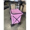 Image 1 : NEW PINK 4 WHEEL PET CARRIER