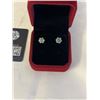 Image 2 : 2.00 CT GRA CERTIFIED ROUND BRILLIANT CUT MOISSANITE STONE VVS INTENSE GREENISH BLUE COLOR SET IN 6 