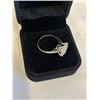 Image 5 : 5.00 CT GRA CERTIFIED ROUND BRILLIANT CUT MOISSANITE STONE VVS D COLOR SET IN CENTER WITH 14 ROUND B