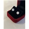 Image 3 : 4.00 CT GRA CERTIFIED ROUND BRILLIANT CUT MOISSANITE STONES VVS D COLOR SET IN 6 CLAW BASKET HEAD SE