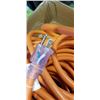 Image 2 : AS NEW ORANGE 100FT LIFE SUPPLY HEAVY DUTY INDOOR OUTDOOR 3 WIRE GROUNDED LIGHTED EXTENSION, 10AWG