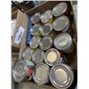 Image 1 : 3 BOXES OF NON PERISHBLE FOOD ITEMS, TEA, ETC