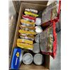 Image 2 : 3 BOXES OF NON PERISHBLE FOOD ITEMS, TEA, ETC