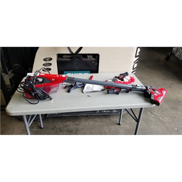 DIRT DEVIL 360 REACH VACUUM WITH BAG AND ACCESSORIES