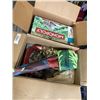 Image 1 : 2 BOXES OF BOARD GAMES AND SOME TOYS