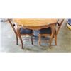 Image 4 : FRENCH PROVINCIAL DINING TABLE WITH 8 CHAIRS