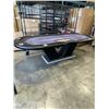 Image 2 : HUGE DOUBLE PEDESTAL POKER TABLE