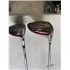 Image 5 : CLEVELAND HIBOREXLS `10.5 DEGREE DRIVER AND 3W, RIGHT HAND WITH COVERS
