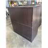 Image 5 : BLACK 2 DOOR AND 1 DRAWER CUPBOARD