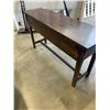Image 3 : RUSTIC LOOK  3 DRAWER HALL TABLE