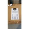 Image 2 : 3 NEW BOXES DOUBLE-T HAND TOWEL AND ACCESSORIES STAND. BRASS/WHITE