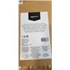 Image 3 : 3 NEW BOXES DOUBLE-T HAND TOWEL AND ACCESSORIES STAND. BRASS/WHITE