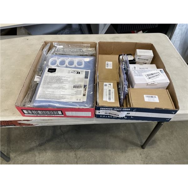 2 TRAYS OF AMAZON OVERSTOCK INCLUDING CORN CUTTER, SHAVER HEADS