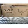 Image 2 : VIVO SINGLE MONITOR WALL MOUNT WITH KEYBOARD TRAY AND TRIPLE MONITOR DESK MOUNT 2 PNUEMATIC ARMS
