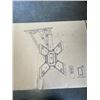 Image 2 : VIVO WHITE ELECTRIC FLIP DOWN CEILING TV  MOUNT