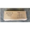 Image 1 : VIVO WHITE FLIP DOWN TV WALL MOUNT