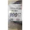 Image 2 : AS NEW BLACK 100FT LIFE SUPPLY HEAVY DUTY INDOOR OUTDOOR3 WIRE GROUNDED LIGHTED EXTENSION, 14AWG