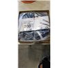 Image 1 : AS NEW BLACK 200FT LIFE SUPPLY HEAVY DUTY INDOOR OUTDOOR 3 WIRE GROUNDED LIGHTED EXTENSION, 12AWG