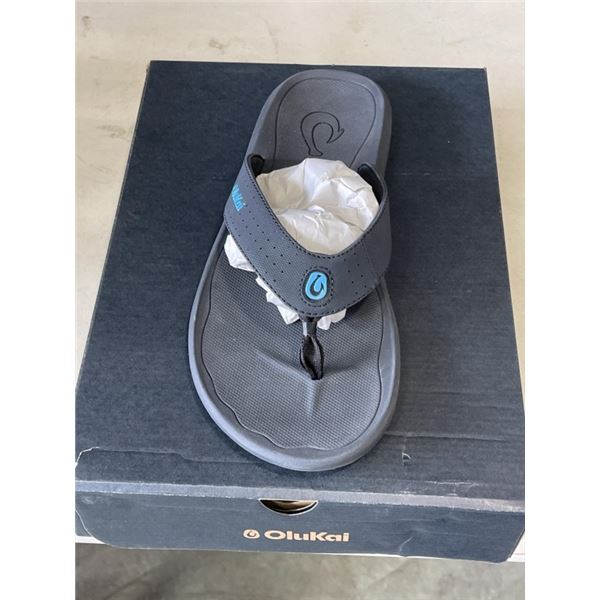 NEW OLUKAI KI'I LAVA ROCK / BOLD BLUE  SIZE MENS 12