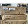 Image 3 : VIVO PNUEMATIC ARM DUAL MONITOR MOUNT WITH VIVO DUAL MONITOR STAND AND VIVO TRIPLE DESK MOUNT