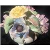 Image 5 : Royal Doulton Figurine ‘Amanda’ and Adderley Floral Bone China Arrangement