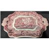 Image 3 : Mason’s Vista Ironstone Soup Tureen with Lid, 8 Soup Bowls/Plates and Ladle