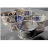 Image 4 : Diverse Vintage Items Including Stoneware Jug, Silver-Plated Napkin Rings, and Decorative Frames