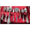 Image 5 : Silver-Plated Flatware by WM Rogers & Son and Others in Wooden Case