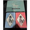 Image 9 : Vintage German Beer Steins w/ Pewter Lid & Vogue Playing Cards