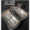 Image 3 : Viking Plate Silver-Plated Desk Set, Candleholder, and Goblets